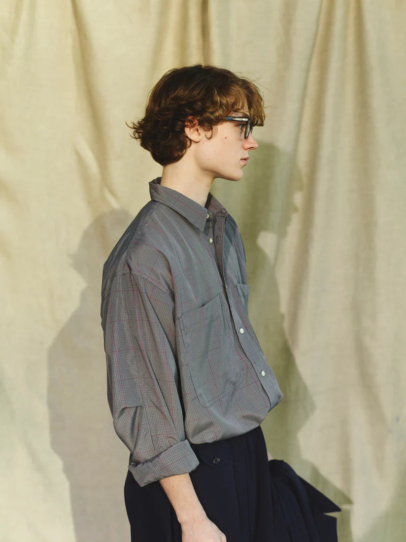 【DAIWA PIER39 / TECH WORK SHIRT (GUN CLUB PLAID) / SIZE M】