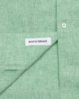 【ROSYTH TERRACE / COASTAL SHIRT SS (MINT) / MELANGE LINEN】