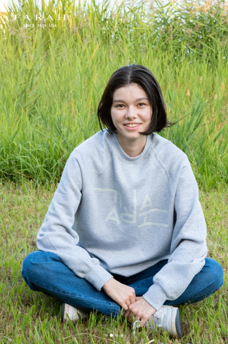 【FARAH JAPAN x BEAMS / BESPOKE LOGO SWEATSHIRT / SIZE XL】