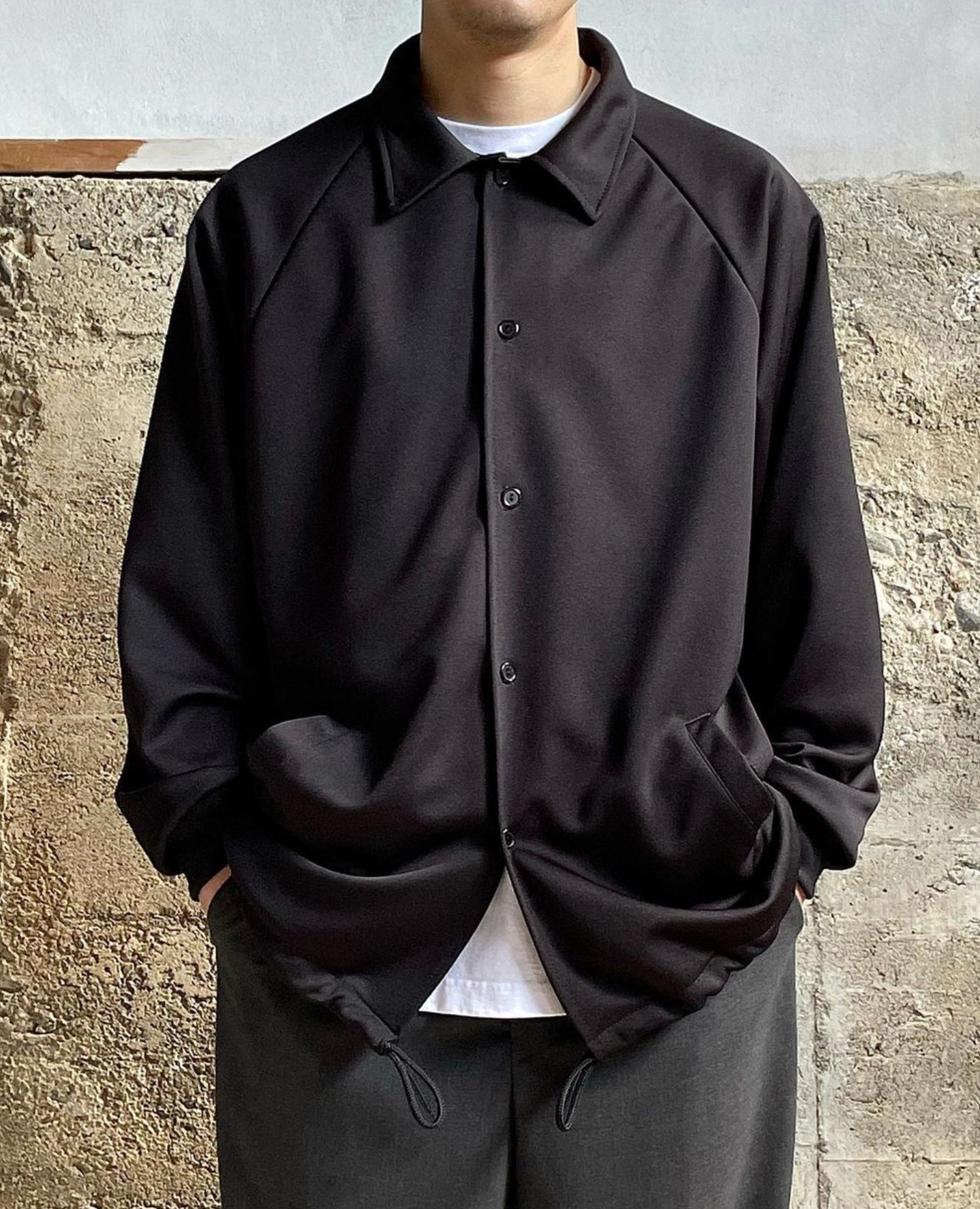 【SO SHOP & HOSTEL / JERSEY COACH JACKET / SIZE L】
