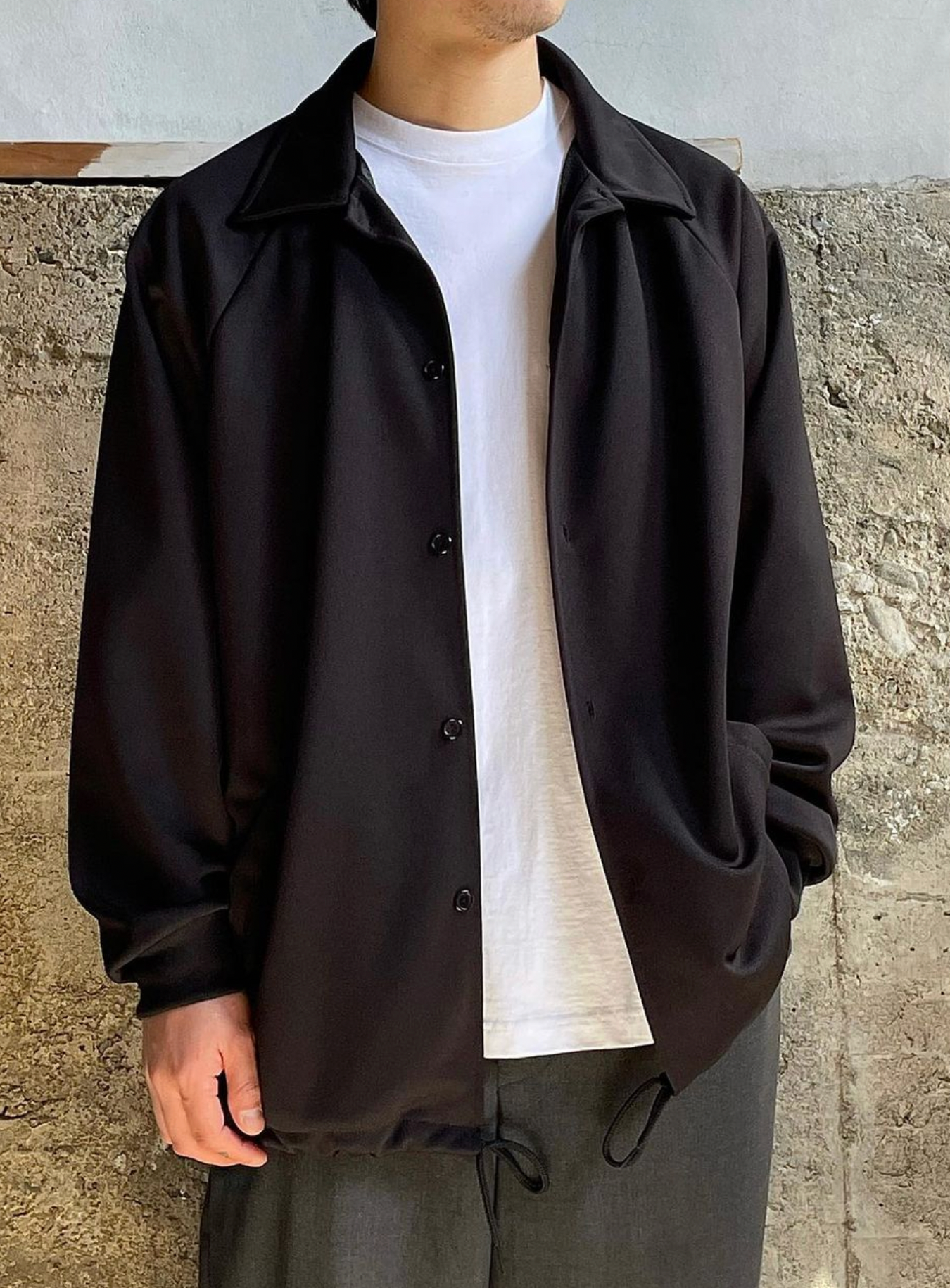 【SO SHOP & HOSTEL / JERSEY COACH JACKET / SIZE L】