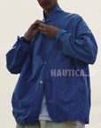 【NAUTICA JAPAN x ADULT ORIENTED ROBES / BROAD SHIRT JACKET / SIZE L】