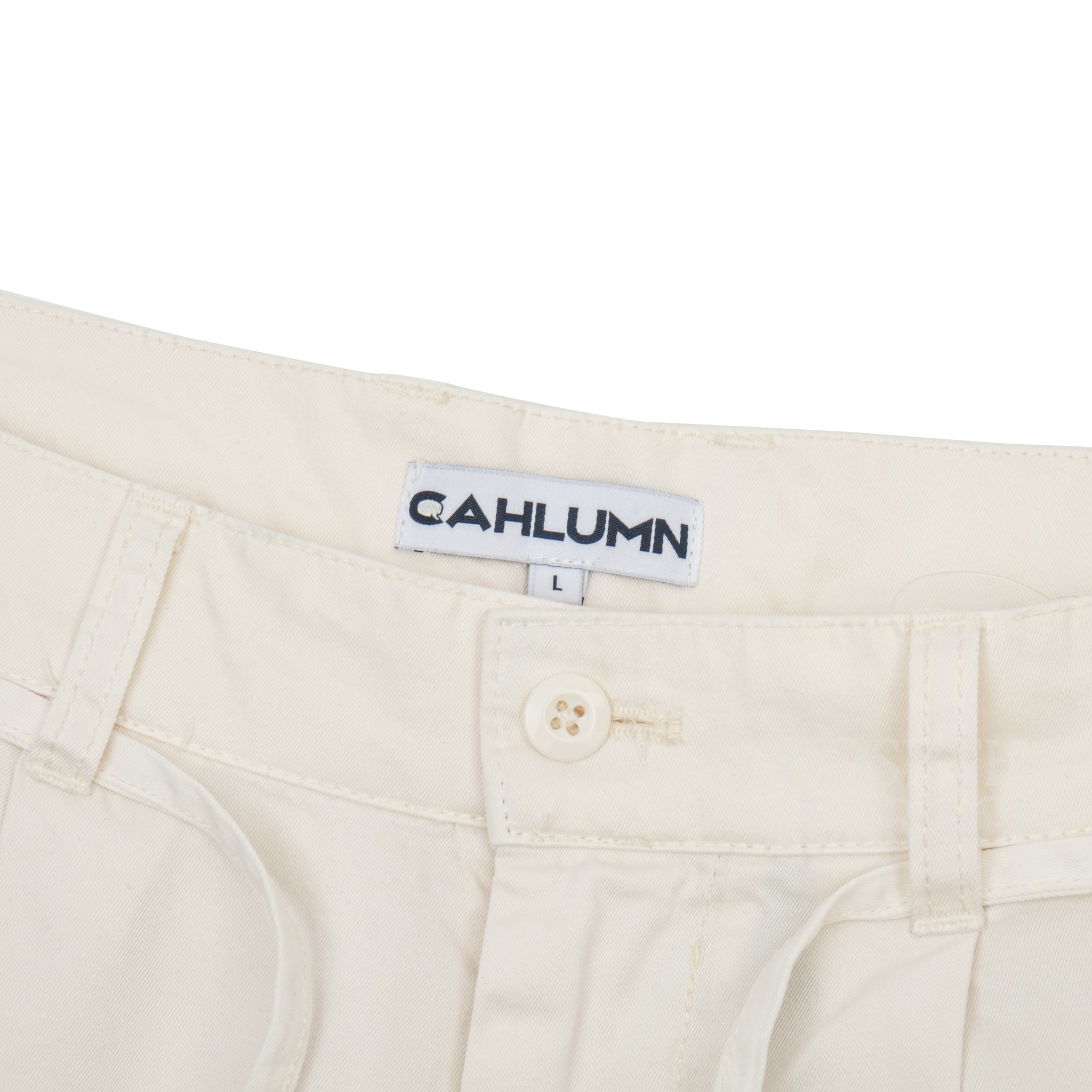 CAHLUMN / MAGAZINE POCKET CHINO PANTS (WHITE) / OS】 – ROSYTH TERRACE