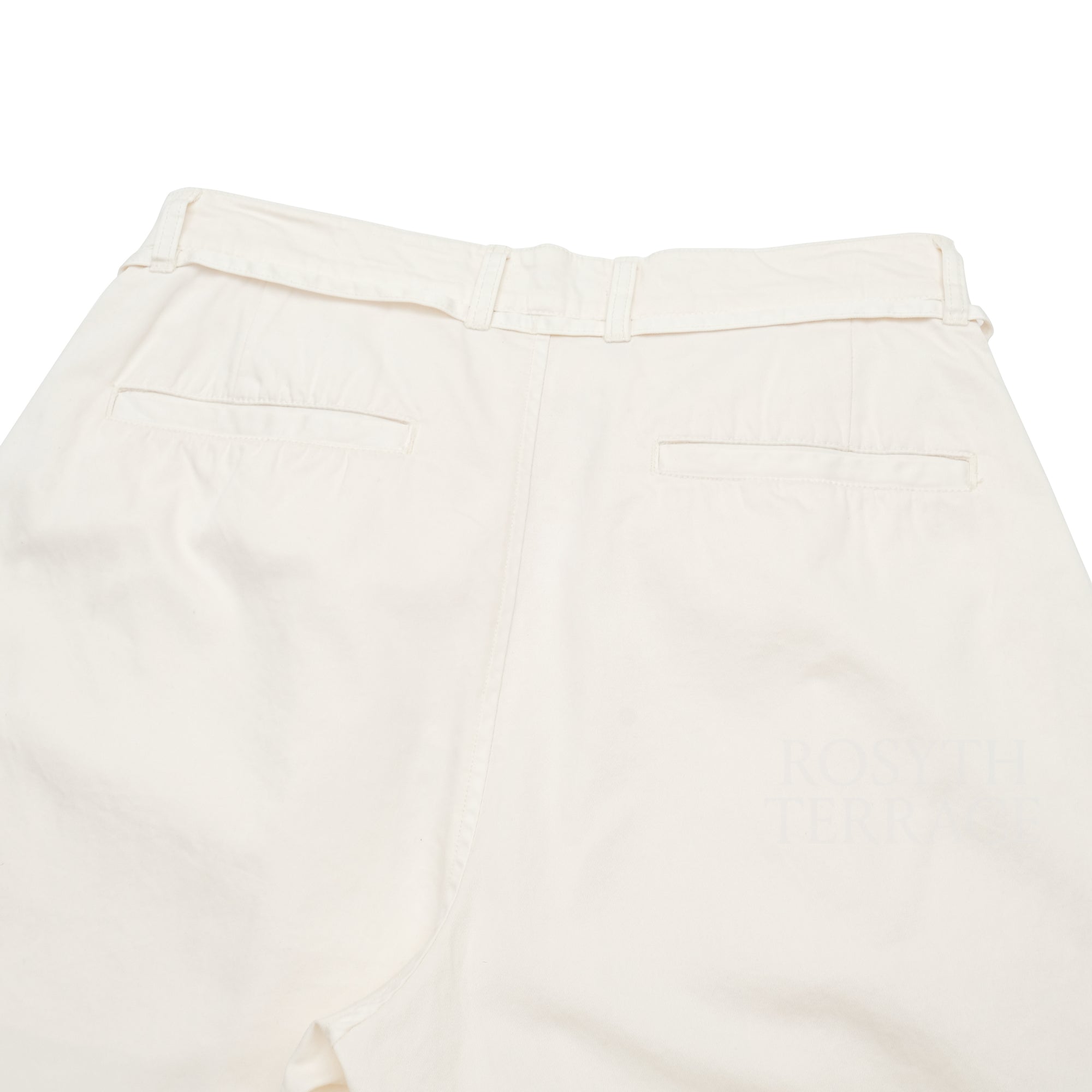 【CAHLUMN / STAPLE ORGANIC CTN CHINO SHORTS (WHITE) / SIZE L】