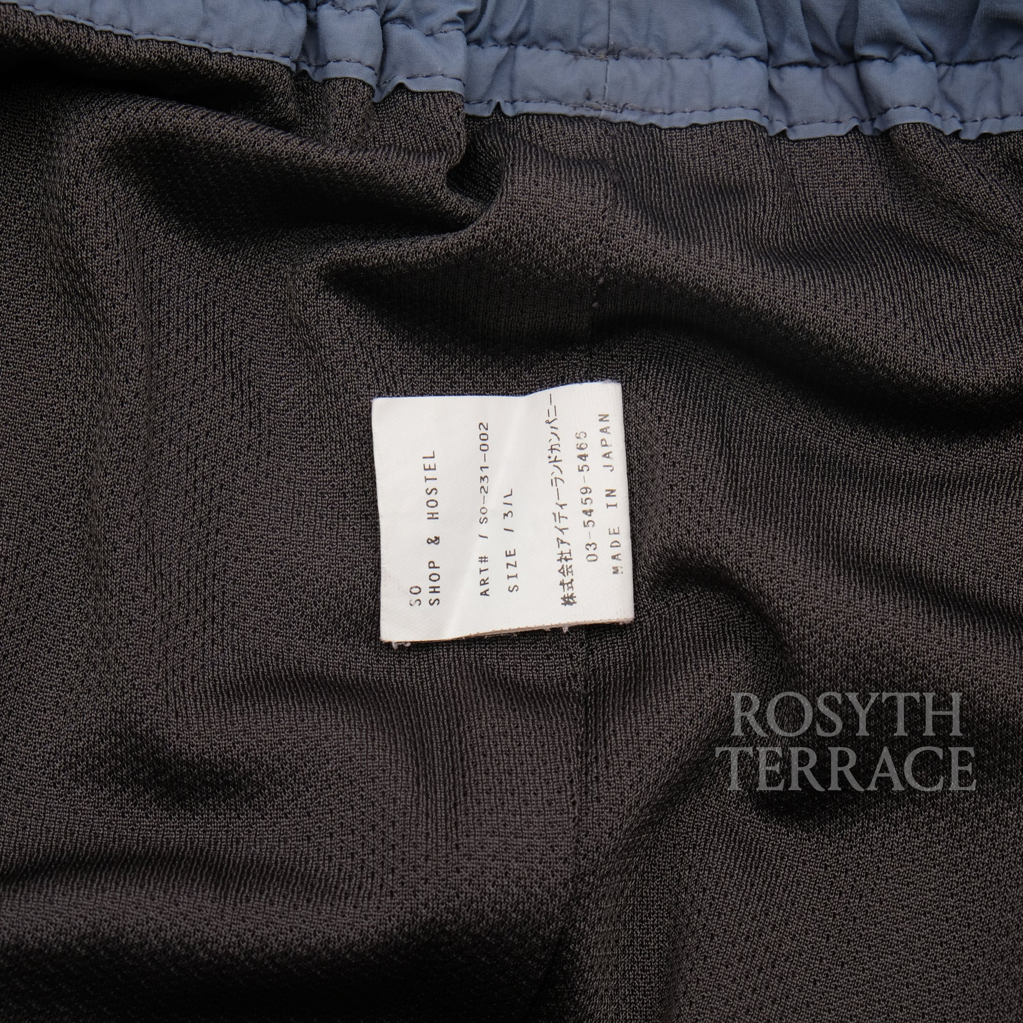 【SO SHOP &amp; HOSTEL / NYLON SHORTS (GREY) / SIZE L】