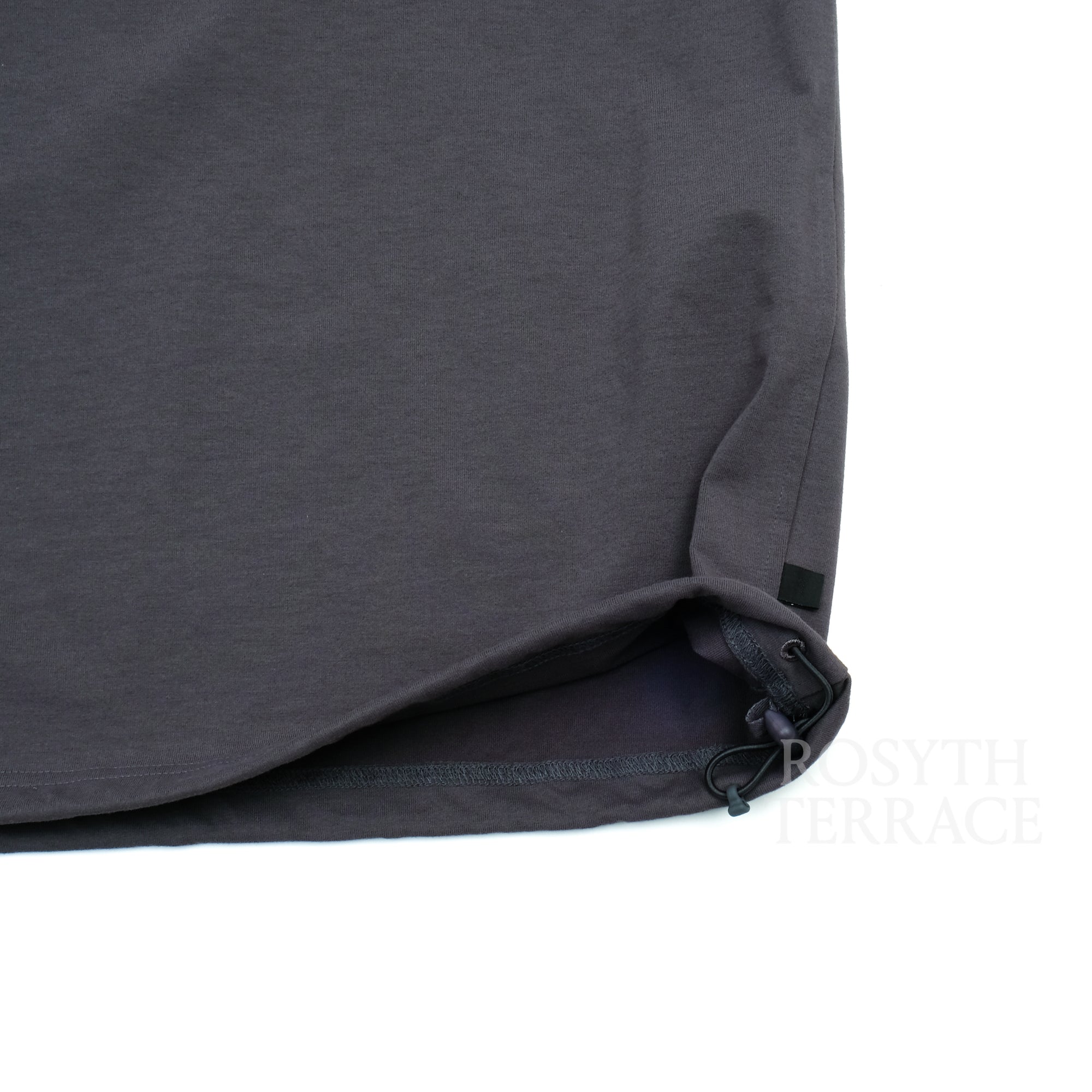 【DAIWA PIER39 / TECH DRAWSTRING SS TEE (CHARCOAL) / SIZE M】