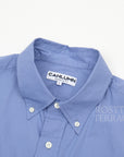 【CAHLUMN / MAGAZINE POCKET BROAD SHIRT (BLUE) / SIZE L】