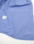 【CAHLUMN / MAGAZINE POCKET BROAD SHIRT (BLUE) / SIZE L】