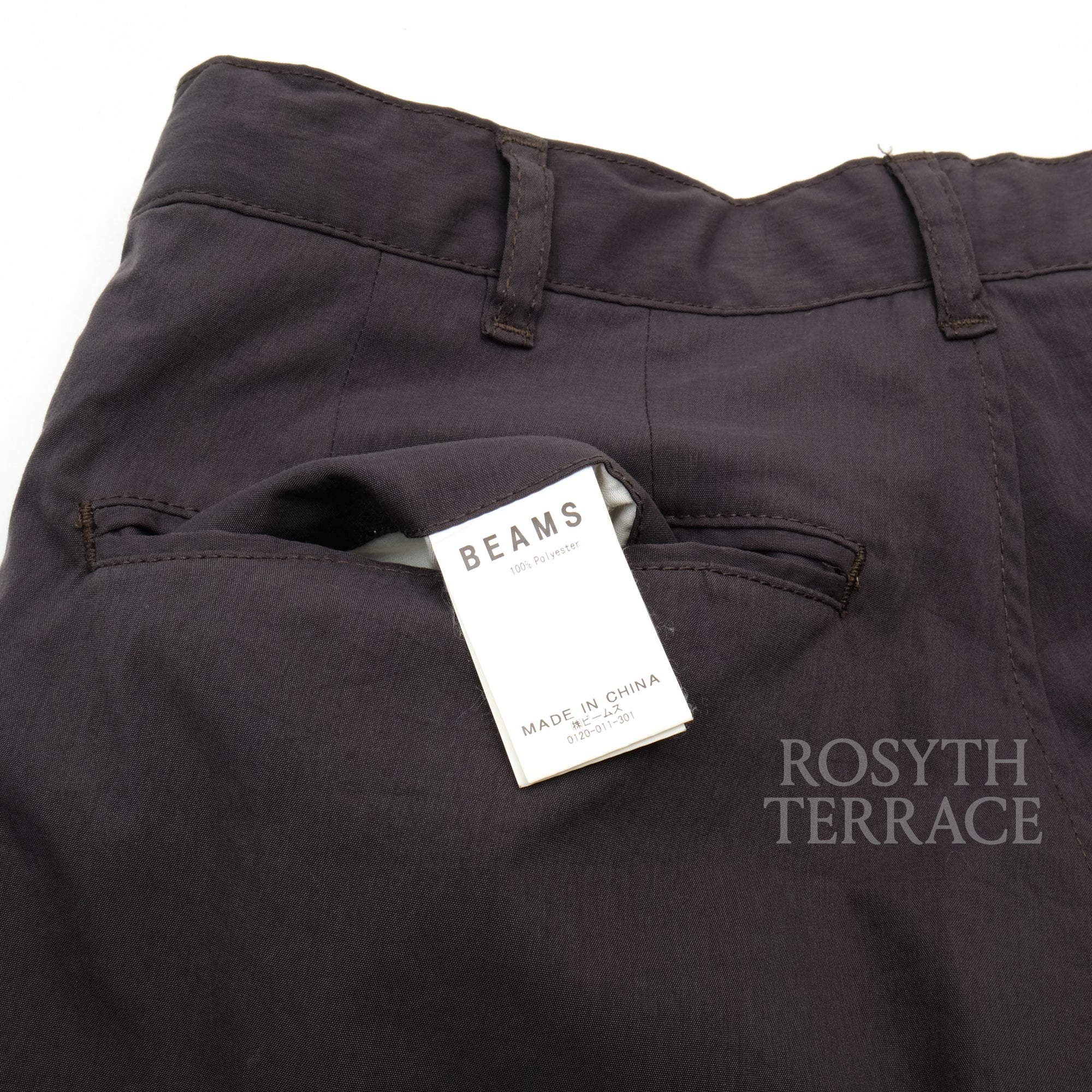 【AH.H x BEAMS SSZ / EASY 2 TUCK PANTS / SIZE M】
