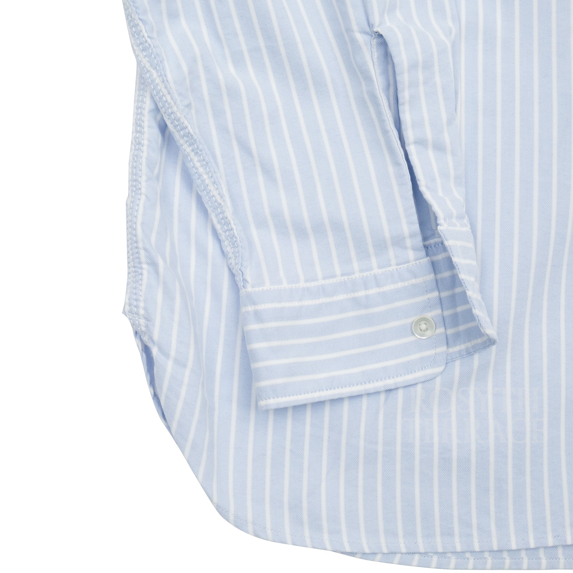 【nanamica / BUTTON DOWN STRIPE WIND SHIRT / SIZE L】