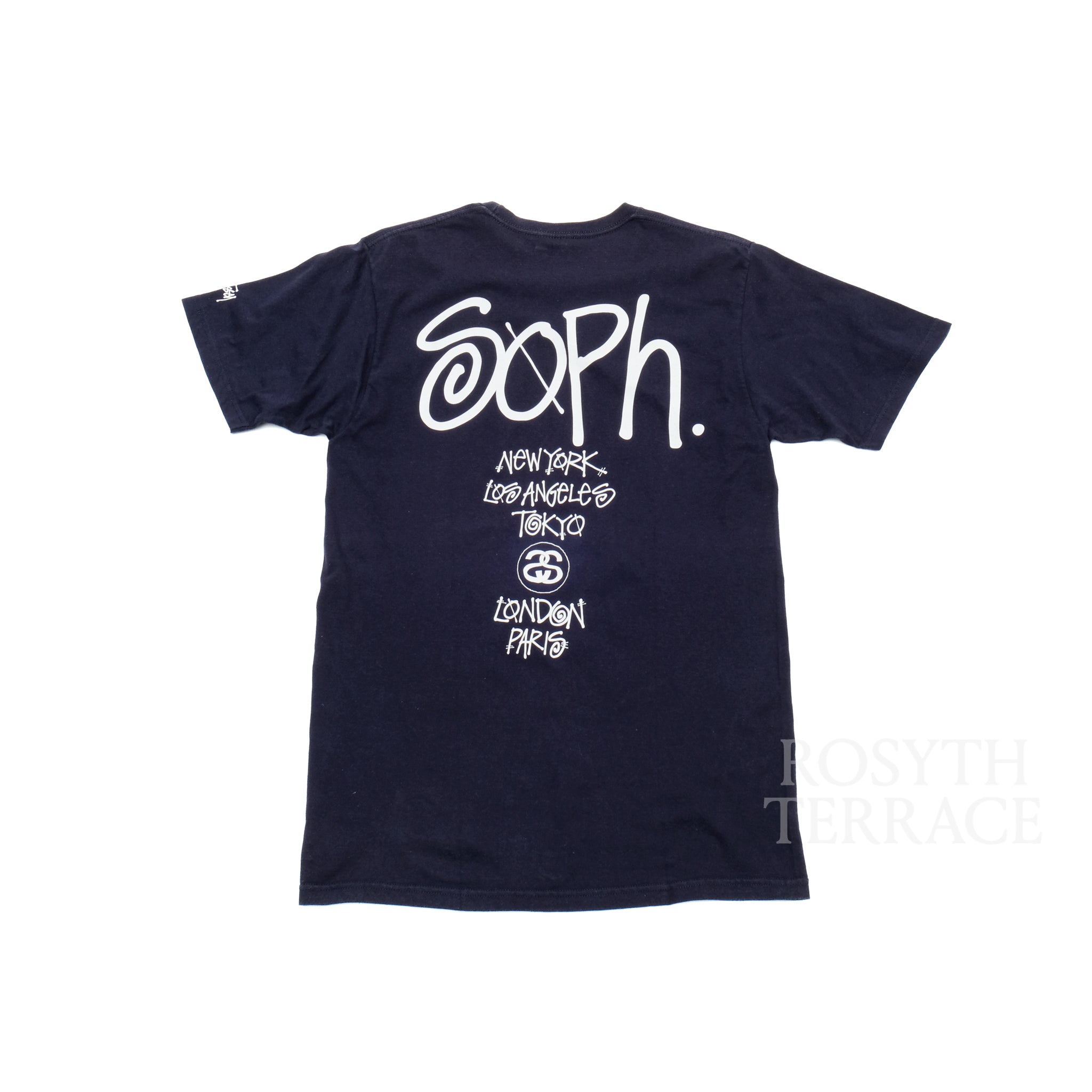 SOPHNET. x Stussy / WORLD TOUR SS TEE (NAVY) / SIZE M】 – ROSYTH
