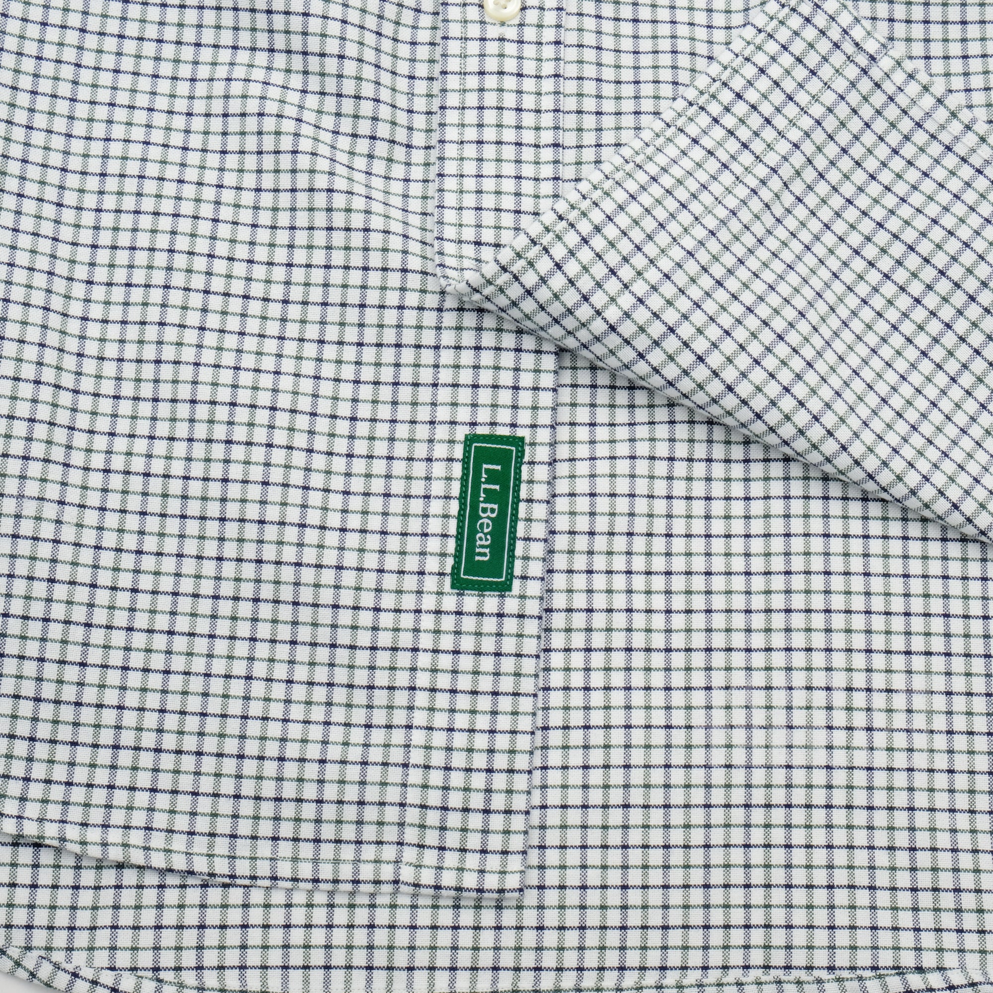 【L.L. Bean x BEAMS / EASY-CARE B.D. SHIRT LS (CHECKS) / SIZE M】