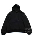 【HEAD PORTER PLUS / HOODIE 'FRENCH TERRY' (BLACK) / SIZE L】
