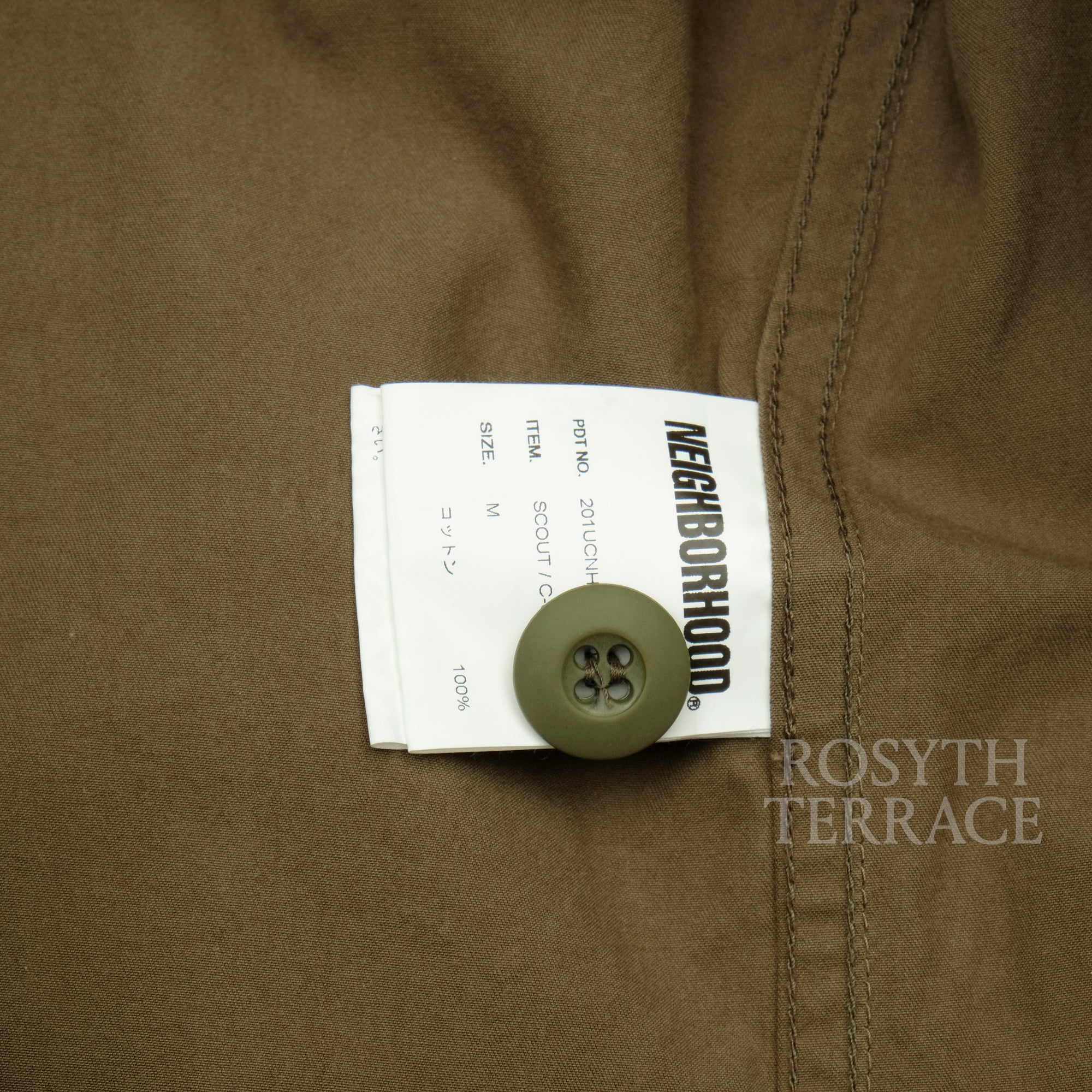 【NEIGHBORHOOD / SCOUT C SHIRT SS / SIZE M】