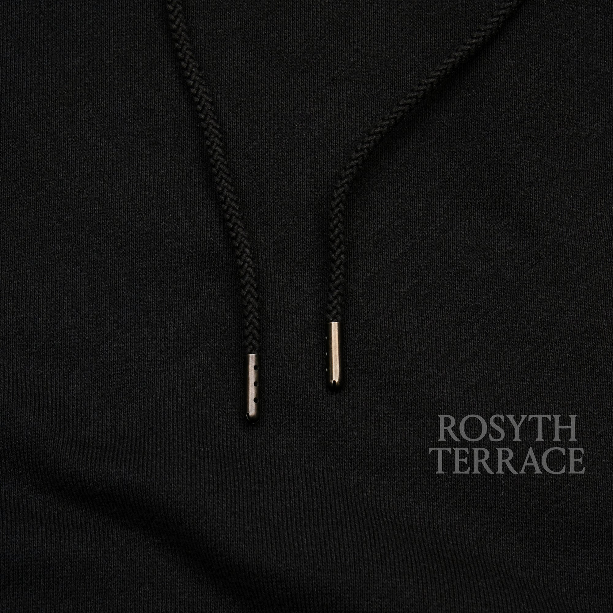【HEAD PORTER PLUS / HOODIE 'FRENCH TERRY' (BLACK) / SIZE L】