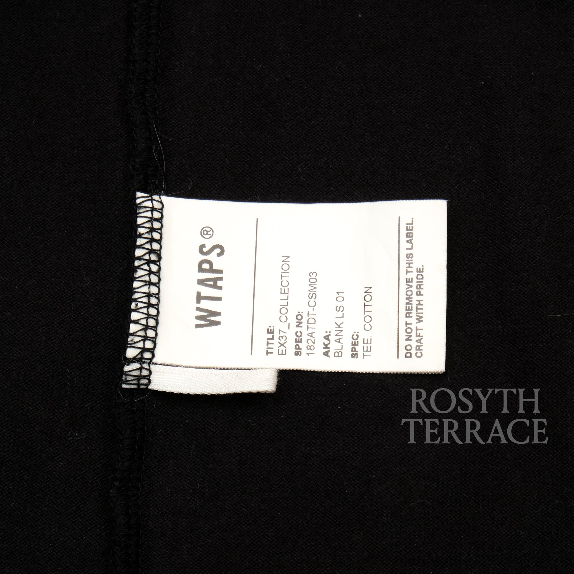 【WTAPS / BLANK 01 LS TEE / SIZE 1】