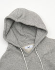 【HEAD PORTER PLUS / HOODIE 'FRENCH TERRY' (GREY) / SIZE L】