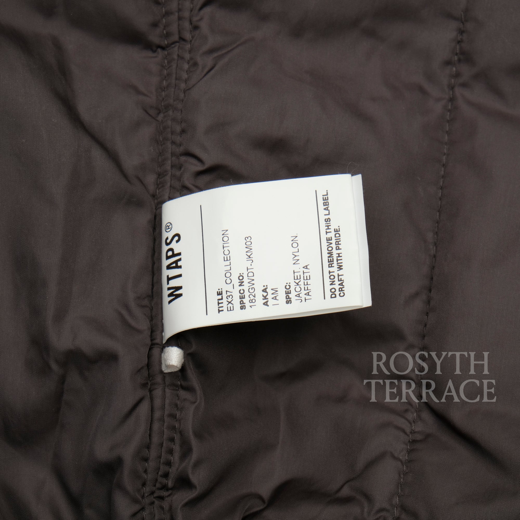 【WTAPS / 'I AM' NYLON JACKET TAFFETA / SIZE 2】