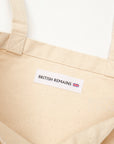 【BRITISH REMAINS / EQUALITY TOTE BAG (NATURAL) / OS】