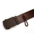 【The▲Hermit Club x SGSC / LEATHER DRIP GI BELT (BROWN) / SIZE M】