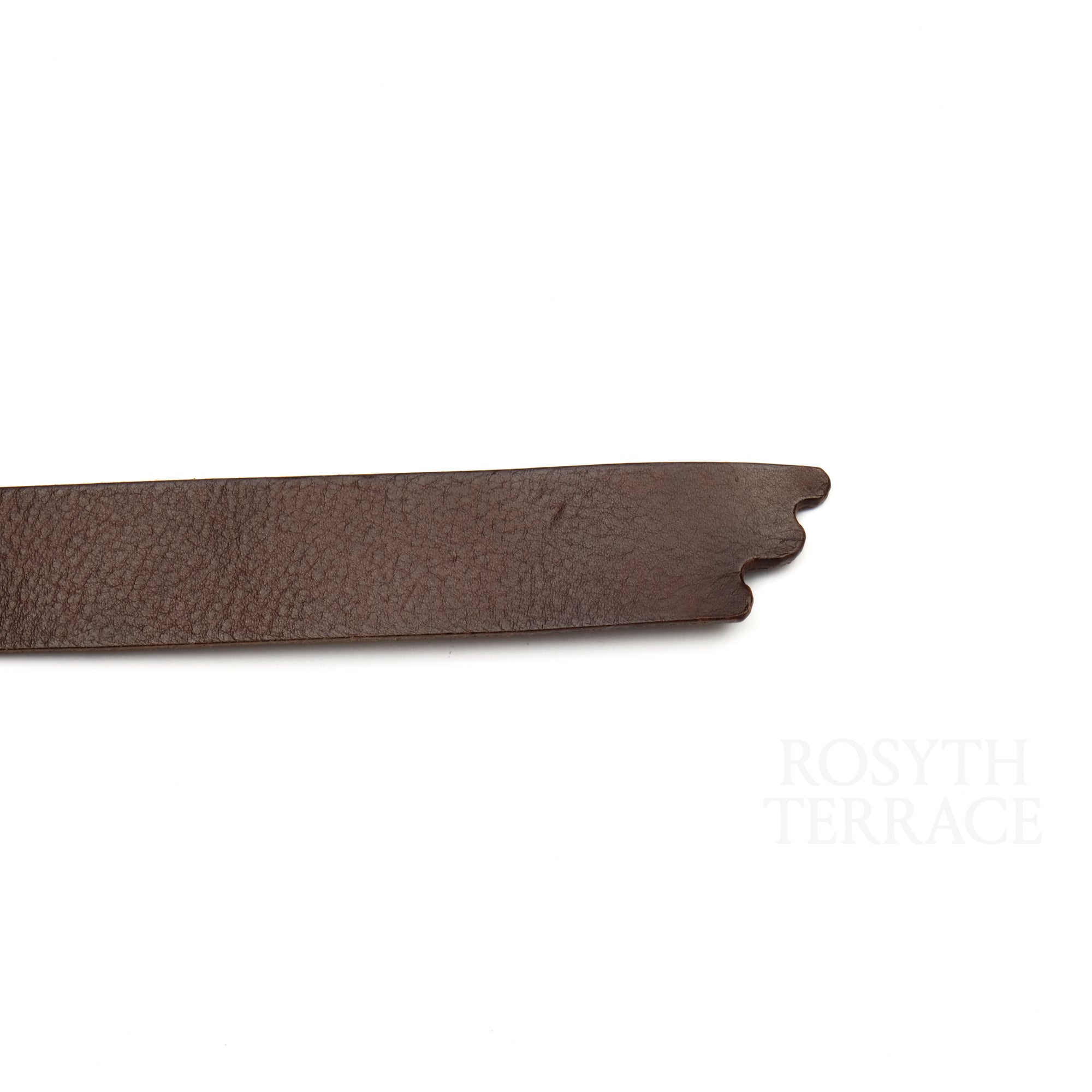 【The▲Hermit Club x SGSC / LEATHER DRIP GI BELT (BROWN) / SIZE M】