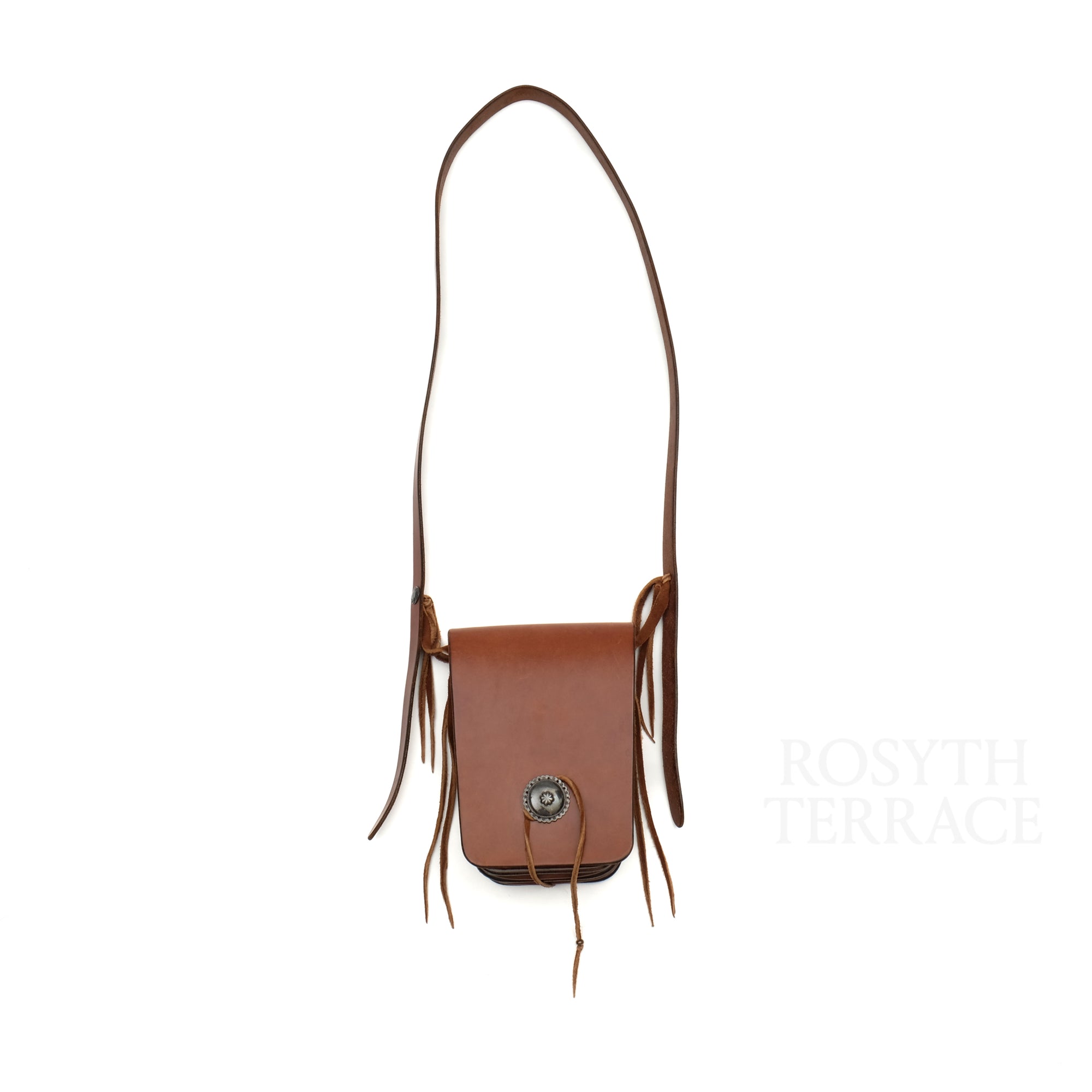 【goro's / MEDICINE BAG W SILVER CONCHO &amp; XL BEADS / SIZE L】