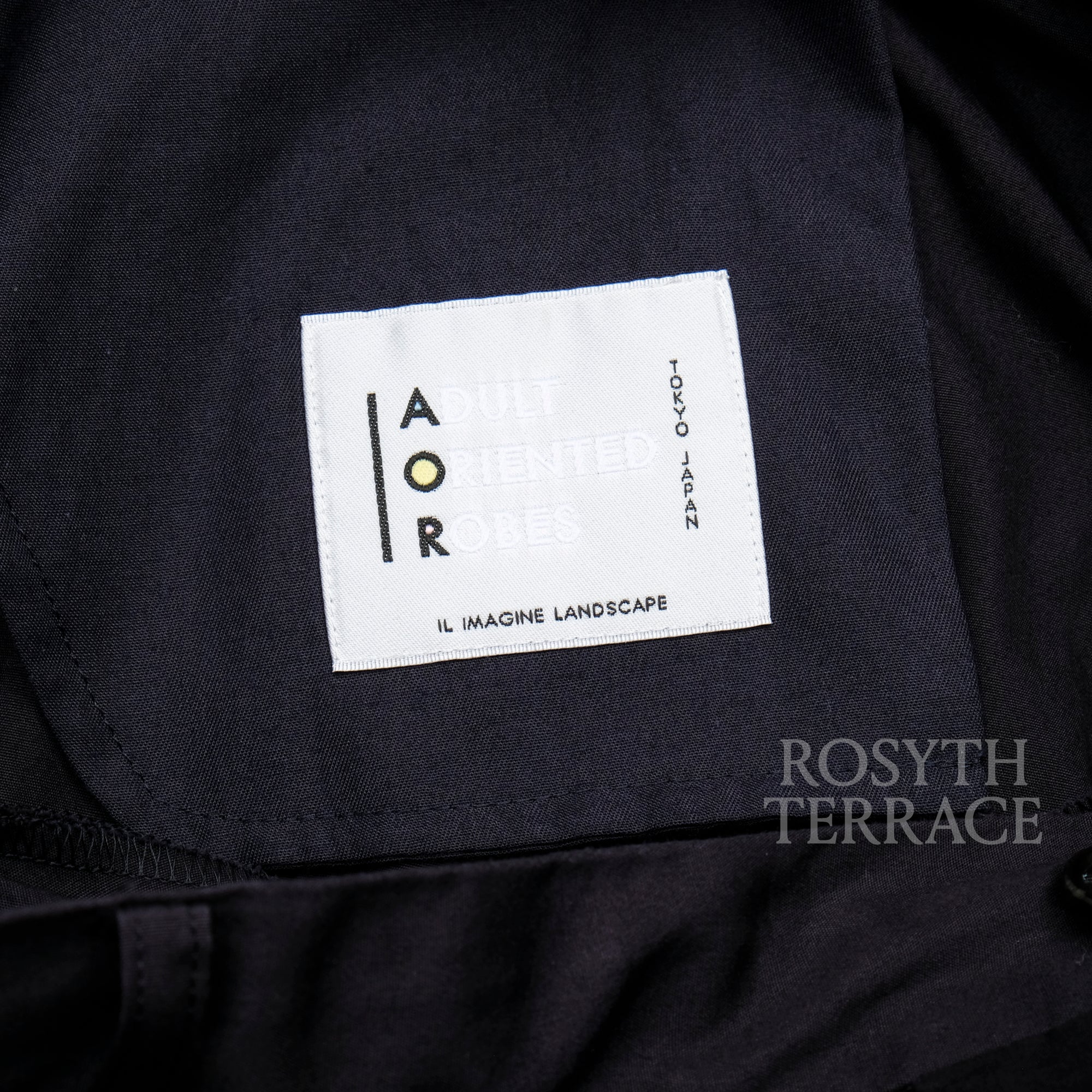【ADULT ORIENTED ROBES / PLEATED PANTS (NAVY) / SIZE 3】