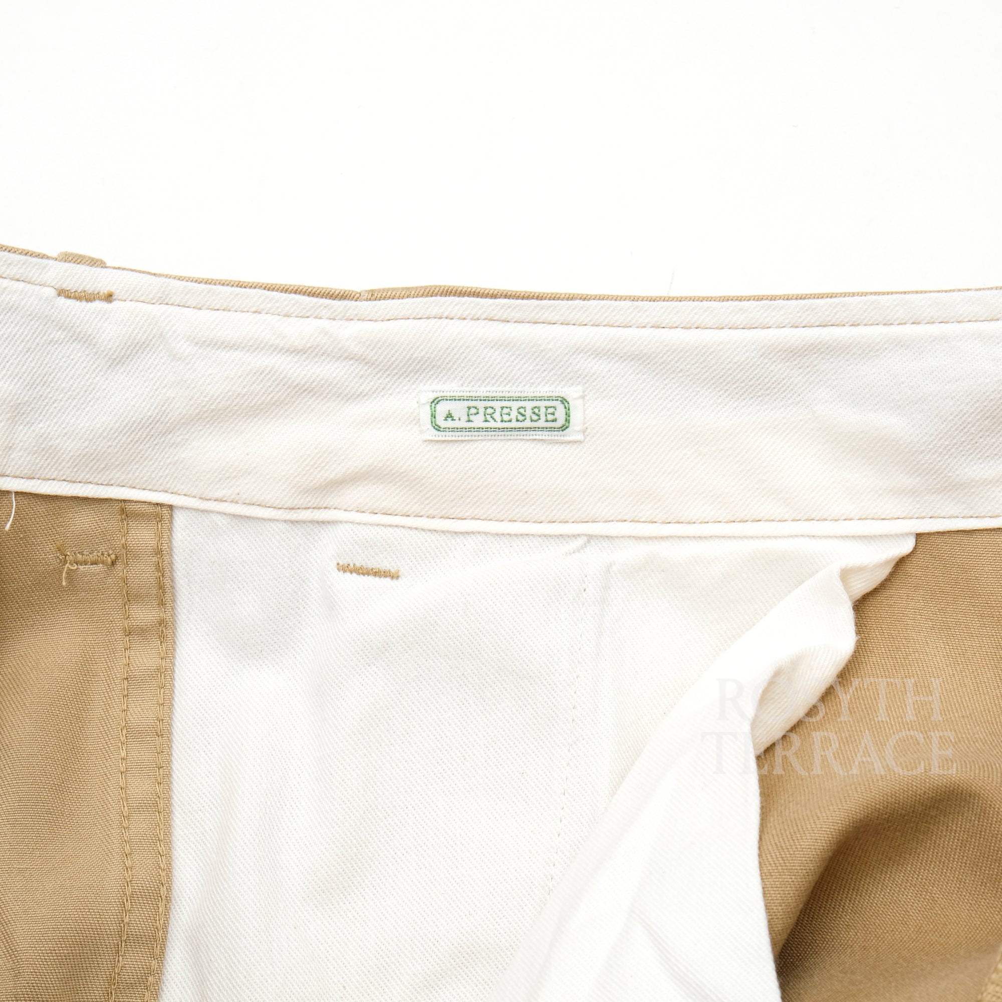 【A.PRESSE / VINTAGE U.S ARMY CHINO TROUSERS (BEIGE) / SIZE 3】