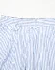 【ADULT ORIENTED ROBES / PLEATED PANTS (BLUE STRIPE) / SIZE 3】
