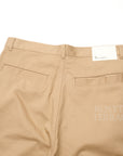 【SO SHP & HOSTEL / BAGGY CHINO PANTS (BEIGE) / SIZE L】