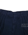 【FARAH JAPAN / THREE-TUCK WIDE SHORTS LINEN BLEND (TWILL) / SIZE 34】