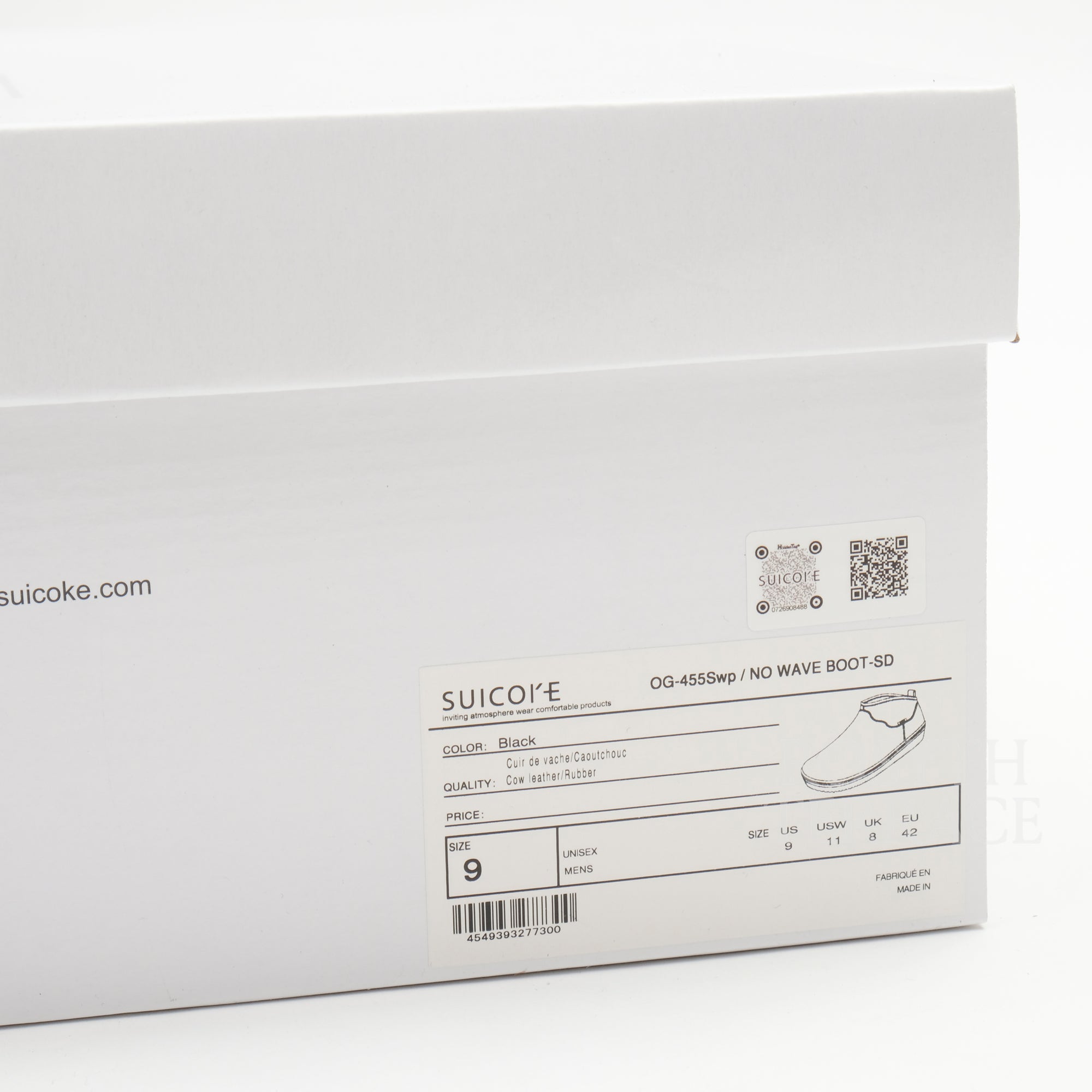 【SUICOKE / NO WAVE BOOT-SD / US9】