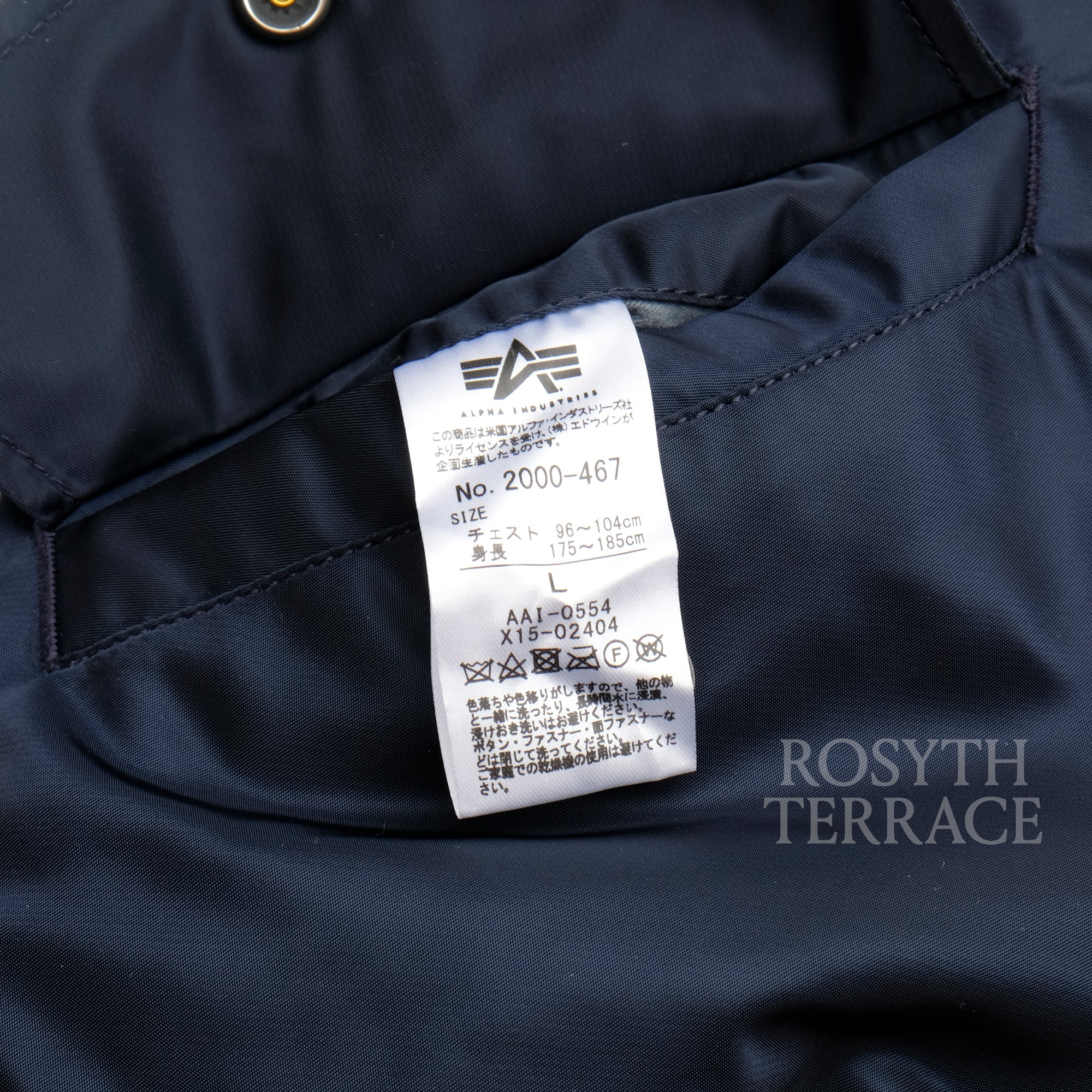 【UNDERCOVER x Kurosawa Film Studio x ALPHA INDUSTRIES / MA-1 BOMBER JACKET / SIZE L】