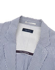 【NAUTICA JAPAN / SEERSUCKER STRIPED 2B JACKET & TROUSERS / SIZE M】