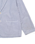 【NAUTICA JAPAN / SEERSUCKER STRIPED 2B JACKET & TROUSERS / SIZE M】