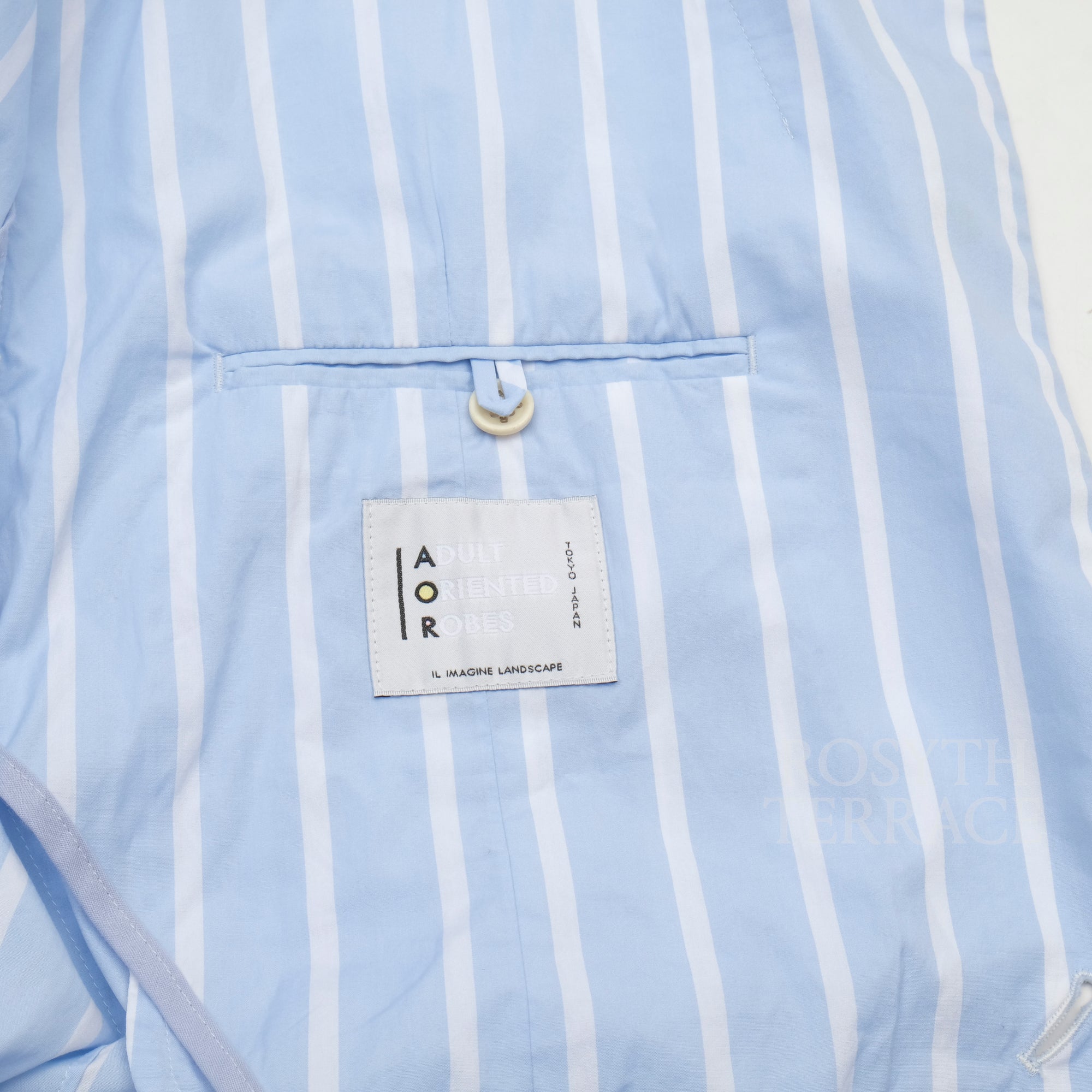 【ADULT ORIENTED ROBES / STRIPE SUIT SET / SIZE 3&amp;4】