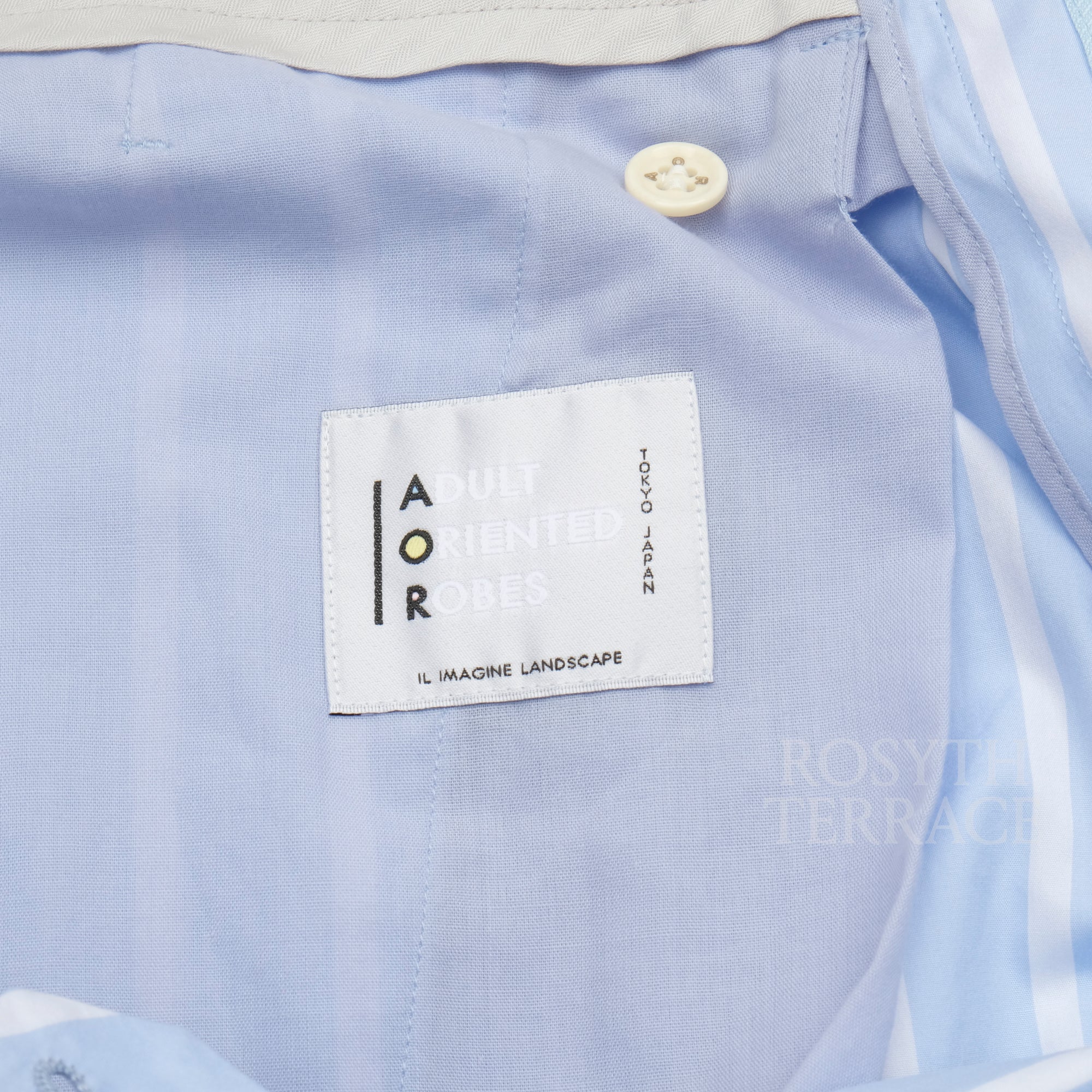 【ADULT ORIENTED ROBES / STRIPE SUIT SET / SIZE 3&amp;4】