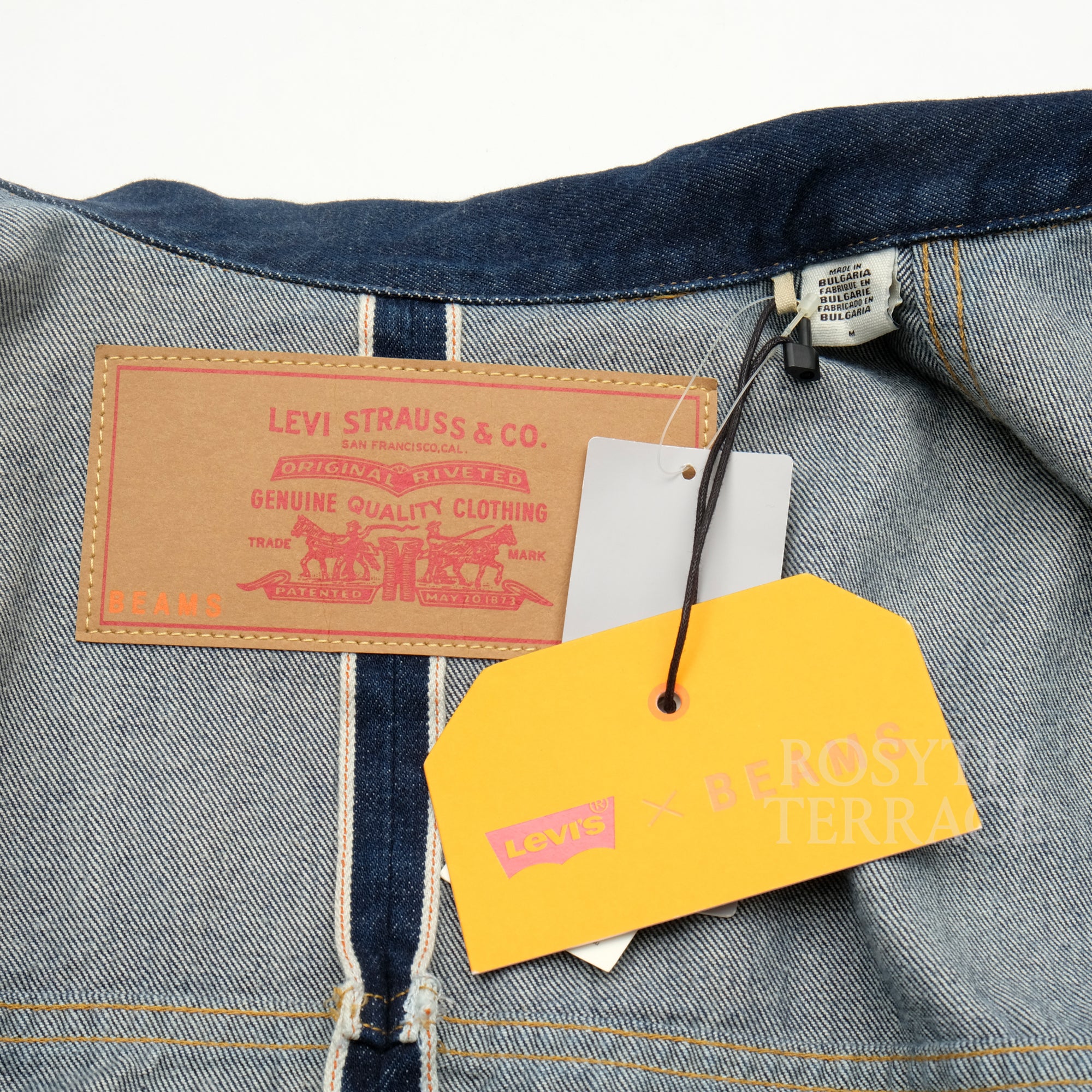 【Levi's x BEAMS / SUPER WIDE VS TYPE I TRUCKER / SIZE M】