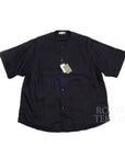 【CAHLUMN / LINEN BASEBALL SHIRT (NAVY) / SIZE L】