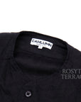 【CAHLUMN / LINEN BASEBALL SHIRT (NAVY) / SIZE L】