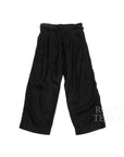 【CAHLUMN / LINEN FISHERMAN PANTS (BLACK) / SIZE M】