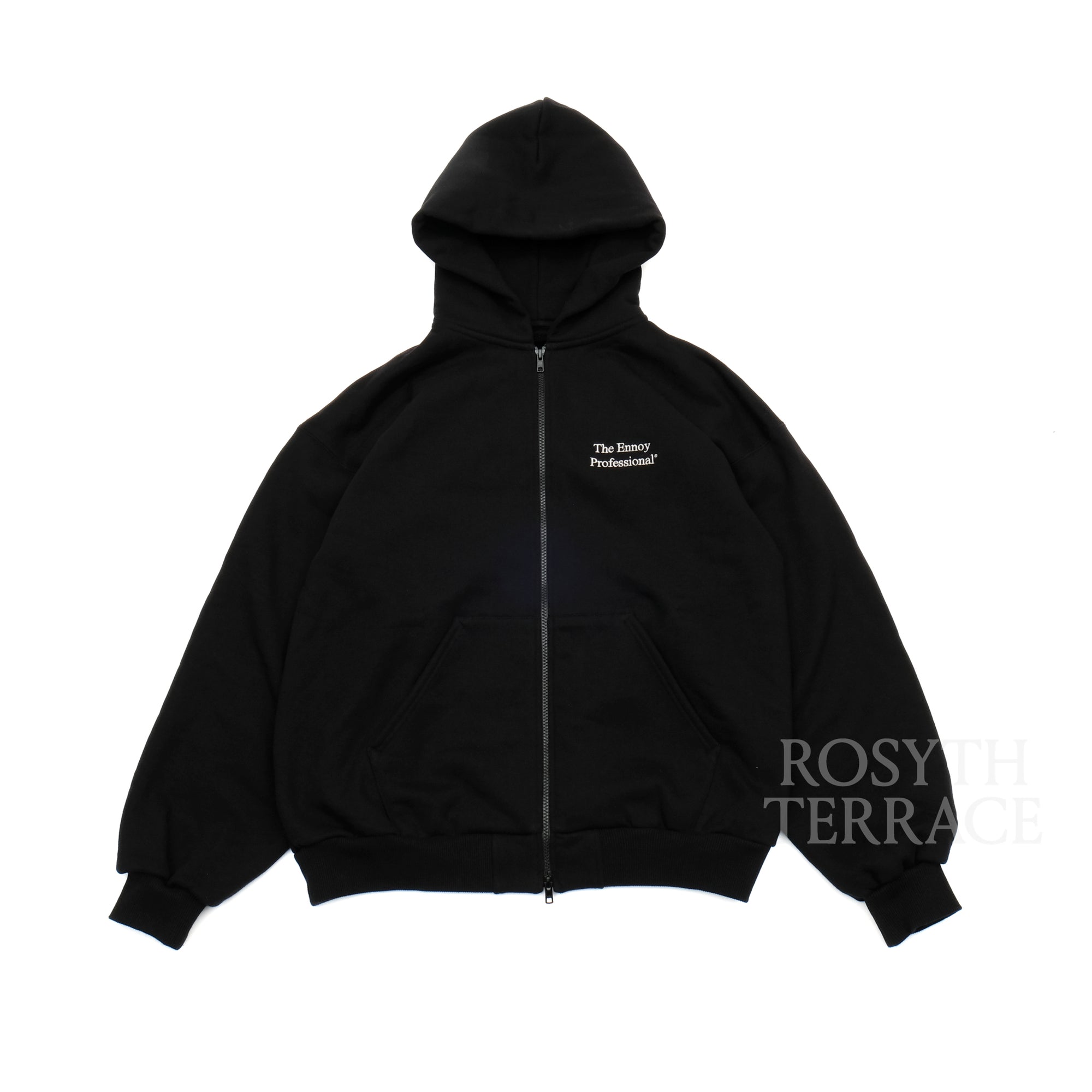 【ENNOY / DOUBLE ZIP HOODIE / SIZE L】
