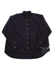 【BEAMS SSZ x AH.H / BIG SHIRT (NAVY) VER.2 / OS】