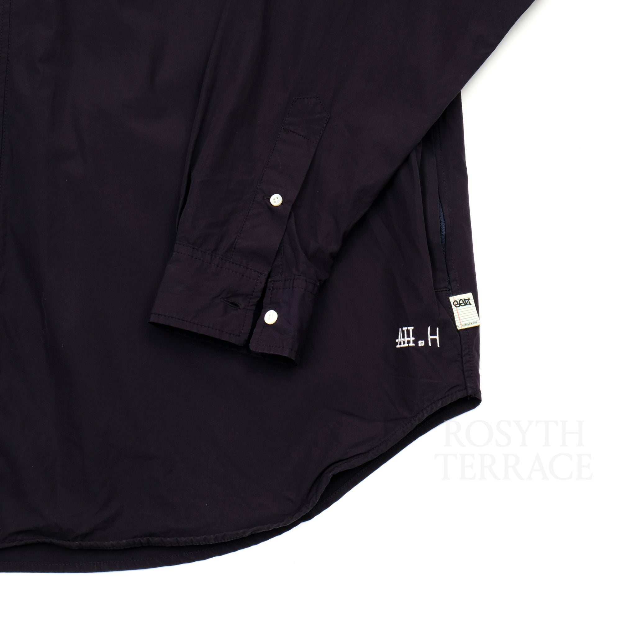 【BEAMS SSZ x AH.H / BIG SHIRT (NAVY) VER.2 / OS】