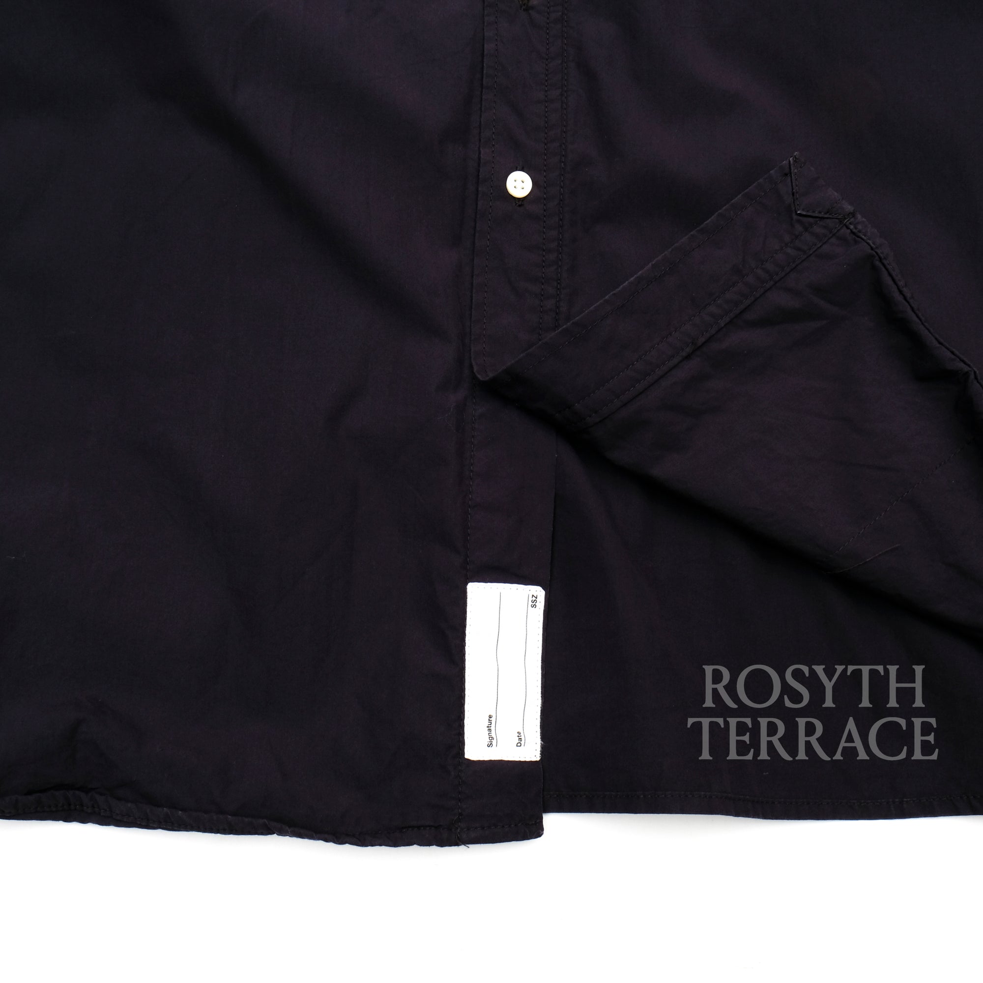 【BEAMS SSZ x AH.H / BIG SHIRT (NAVY) VER.2 / OS】