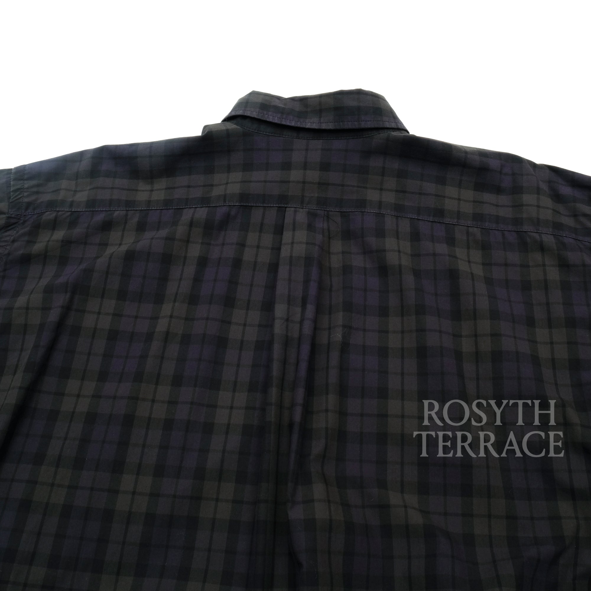 【BEAMS SSZ x AH.H / BIG SHIRT (BLACKWATCH) VER.2 / OS】