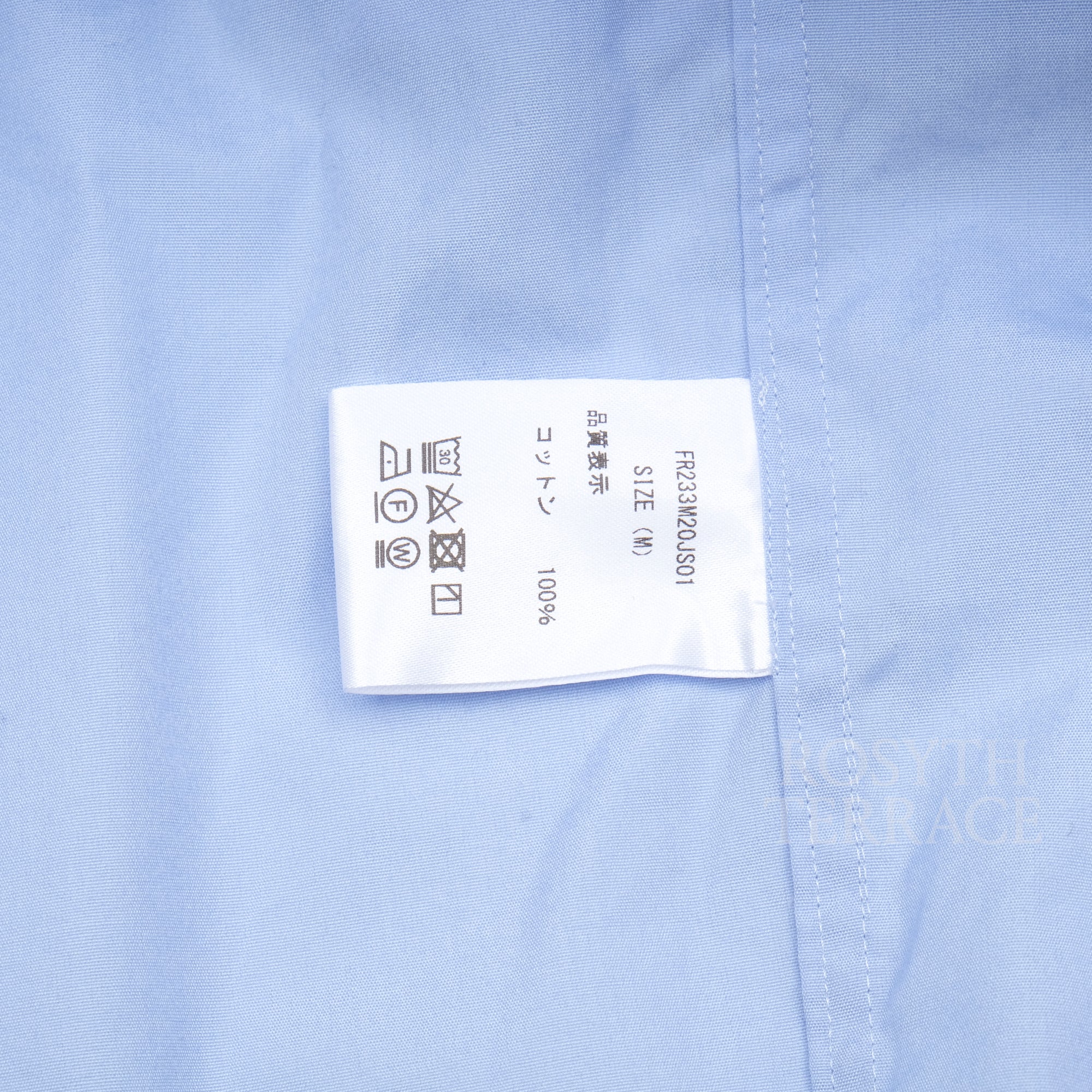 【FARAH JAPAN for JOURNAL STANDARD / BD SHIRT LS (BLUE) / SIZE L】