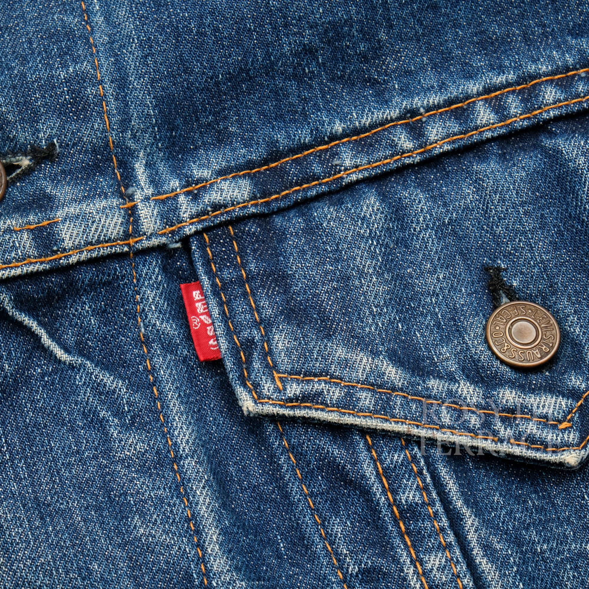 【60s Levi's / 70505 TYPE III 'BIG E' MADE IN USA】