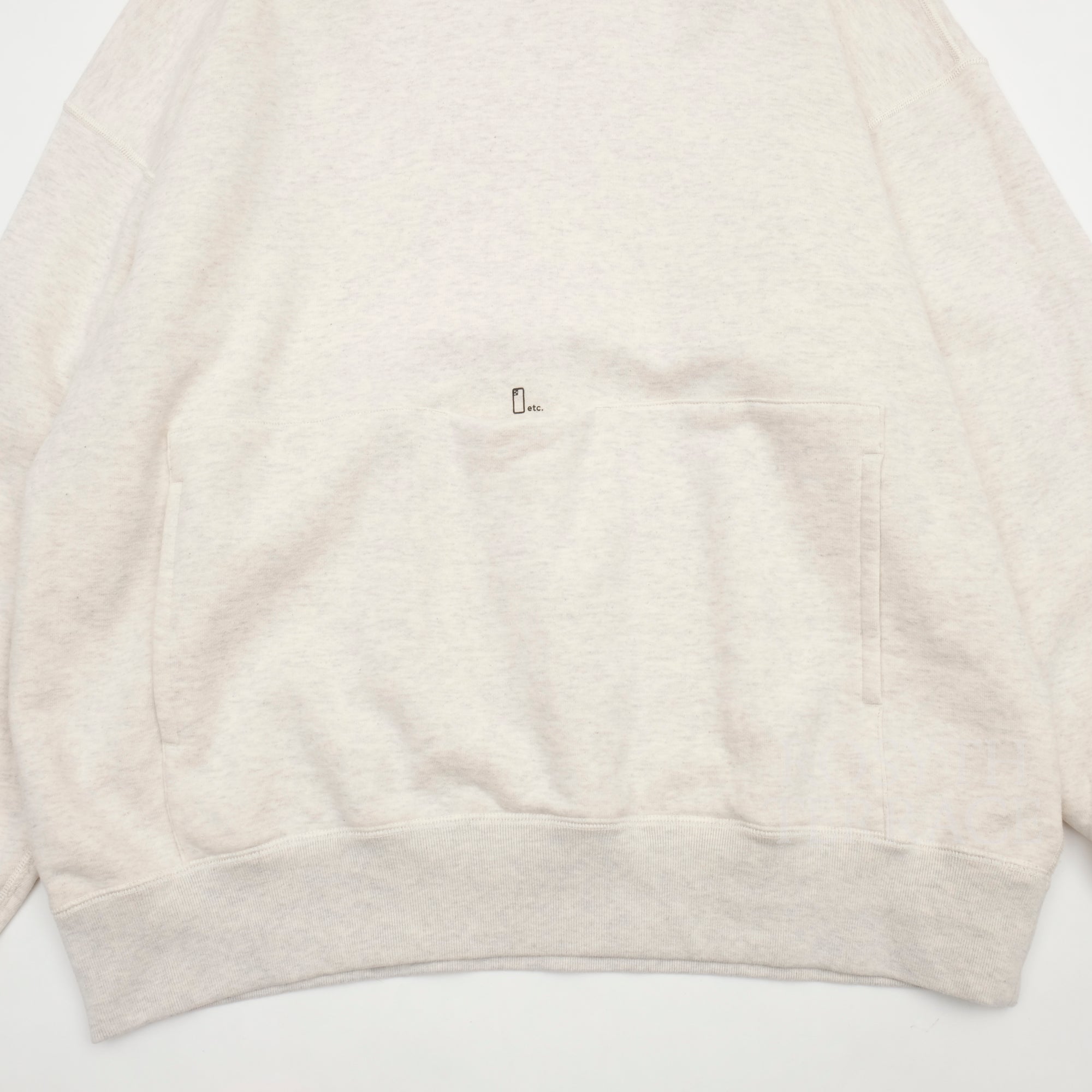 【LOOPWHEELER x The▲Hermit Club / ON &amp; OFF NAKADA-STYLE PARKA (OATMEAL) / SIZE L】