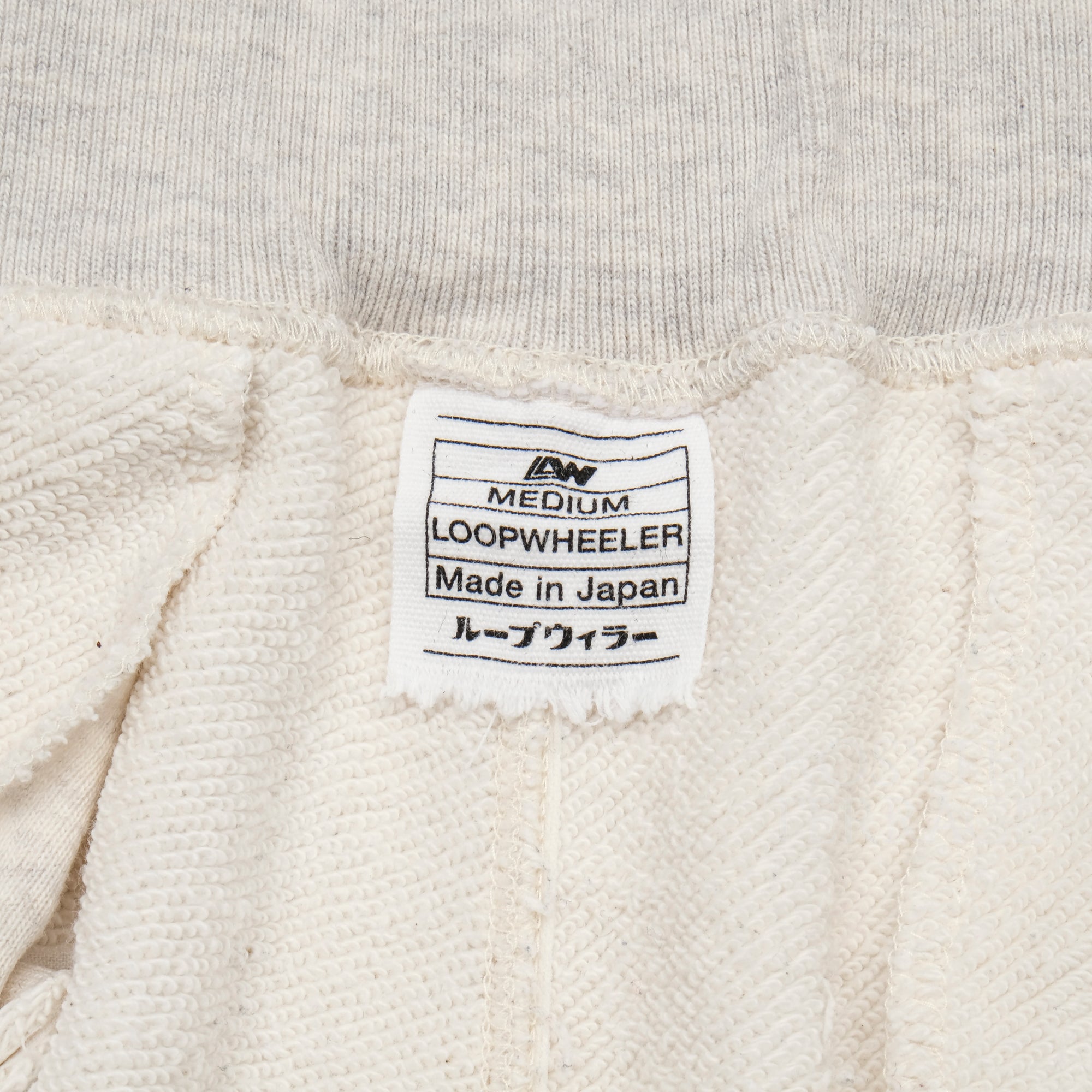 【LOOPWHEELER x The▲Hermit Club / ON &amp; OFF SWEATPANTS (MELANGE) / SIZE M】